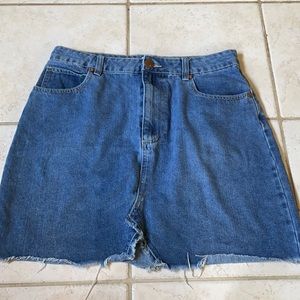 Jean skirt